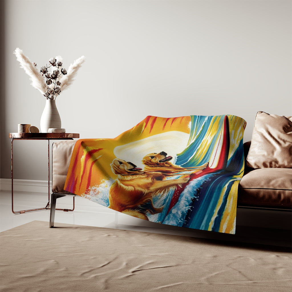 Sweatshirt Blanket – Plush Fleece Throw, 2 Size Options
