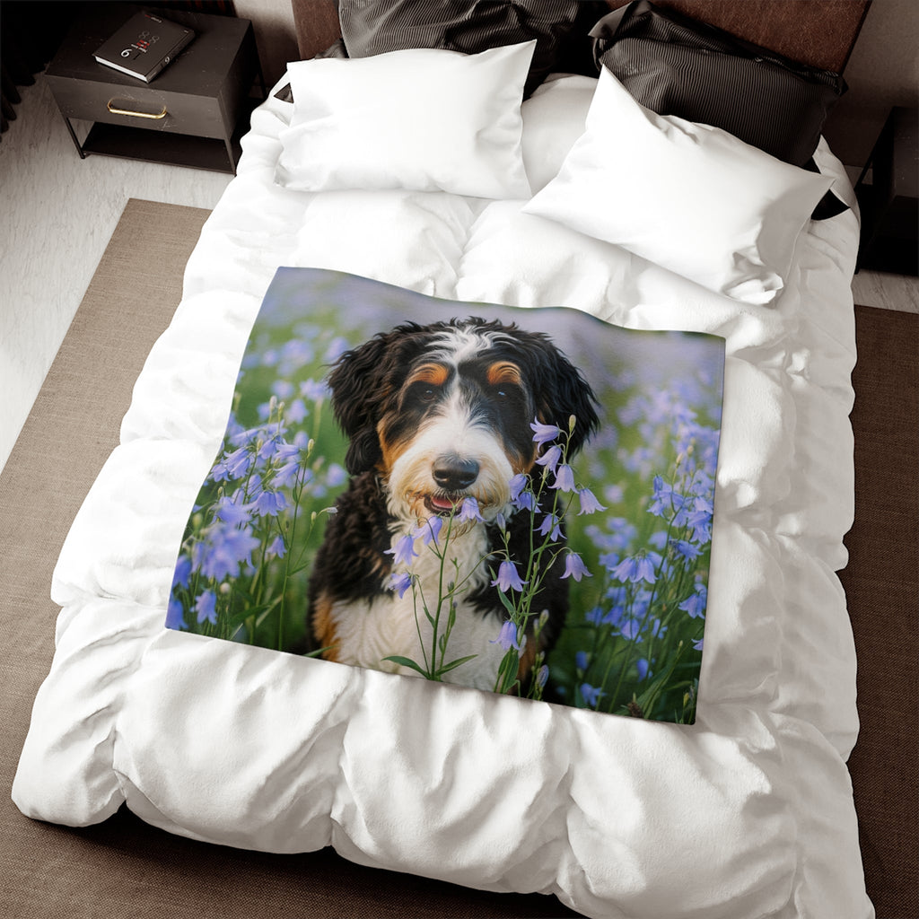Sweatshirt Blanket – Plush Fleece Throw, 2 Size Options