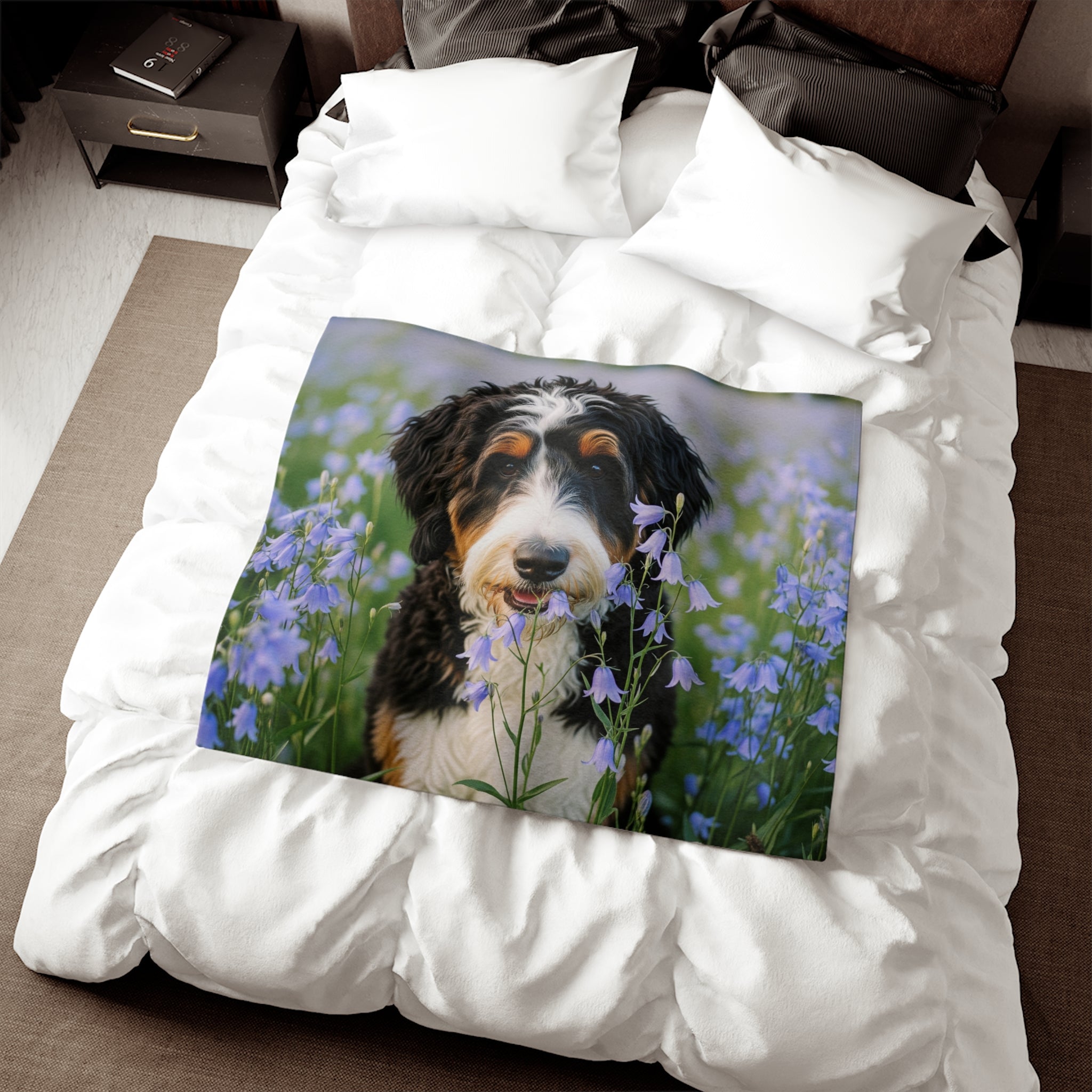 Sweatshirt Blanket – Plush Fleece Throw, 2 Size Options