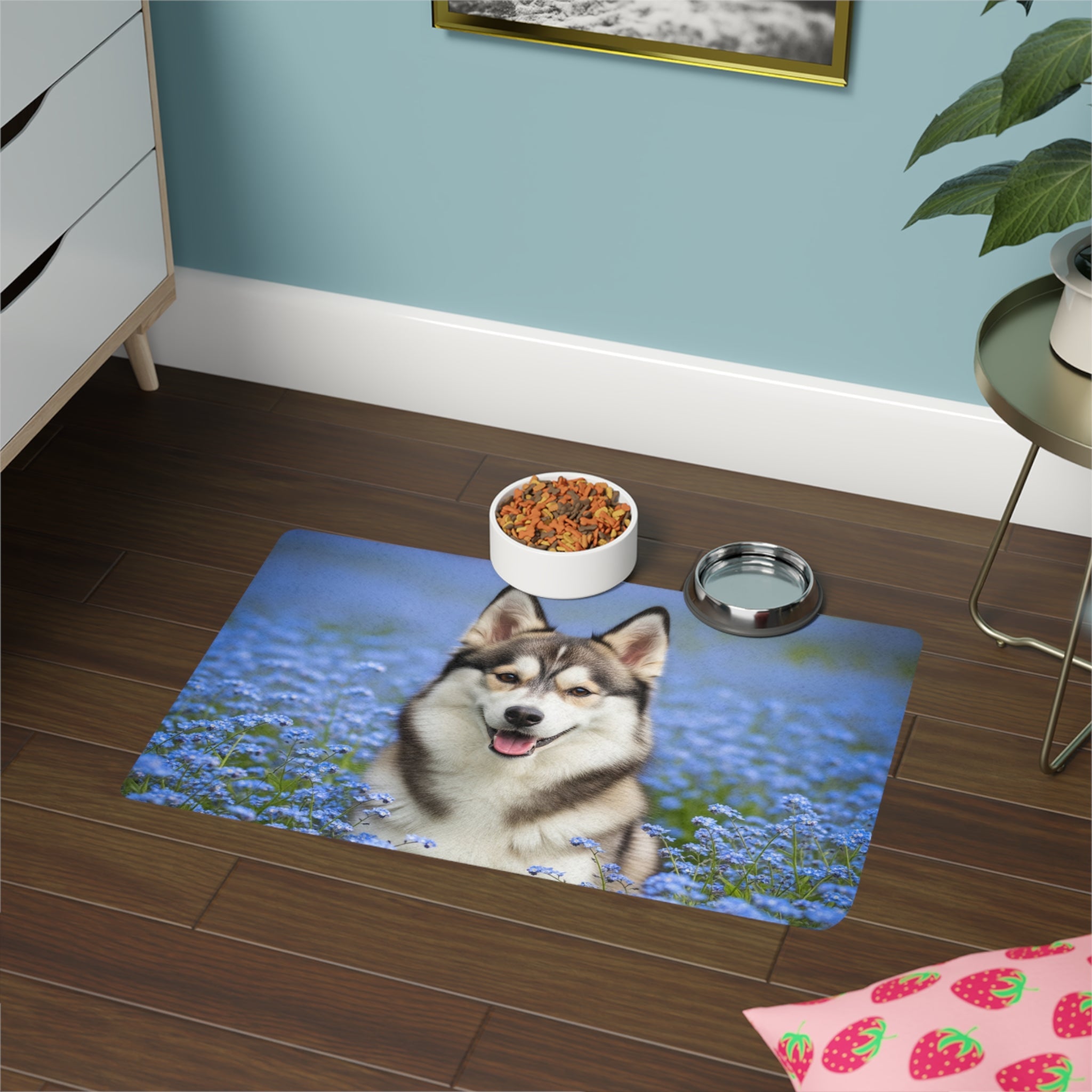 Non-Slip Pet Food Mat – Waterproof Feeding Mat for Dogs