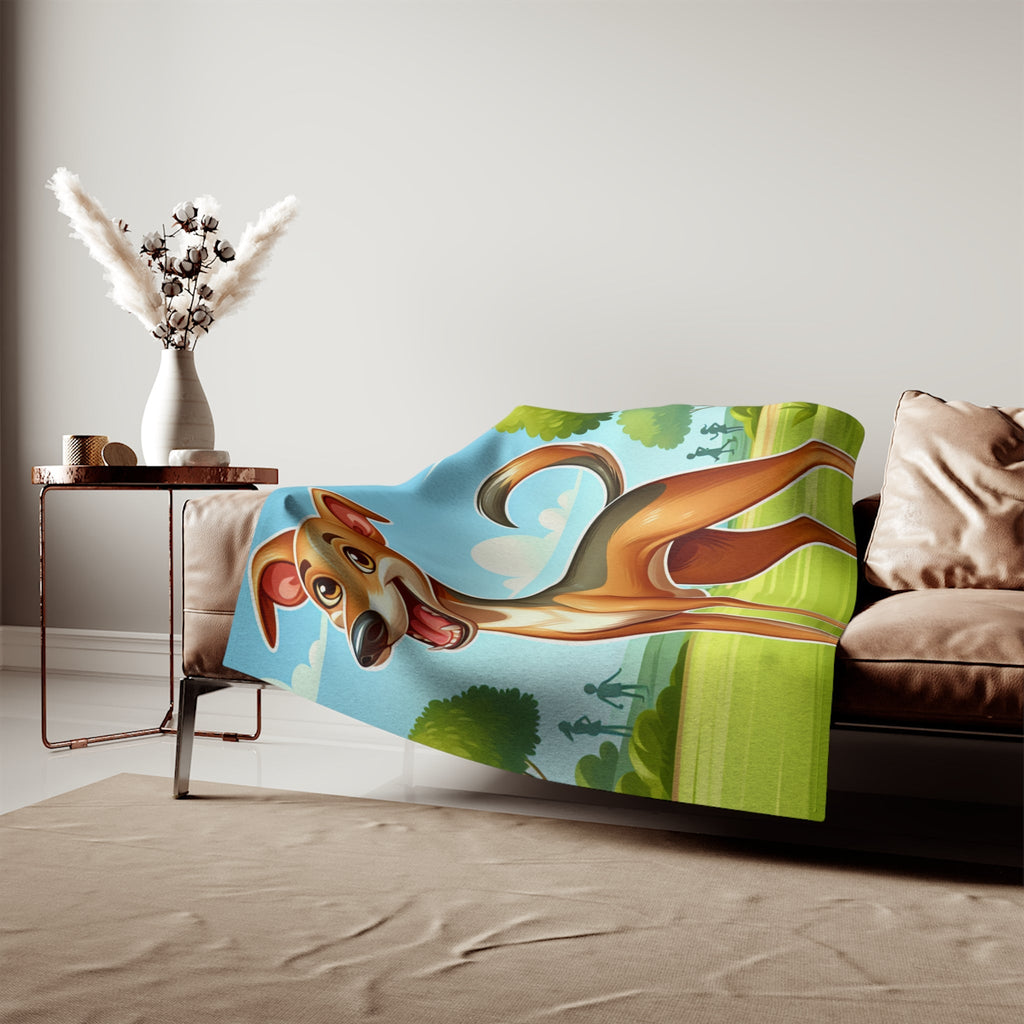 Sweatshirt Blanket – Plush Fleece Throw, 2 Size Options