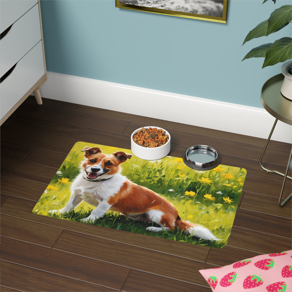 Non-Slip Pet Food Mat – Waterproof Feeding Mat for Dogs