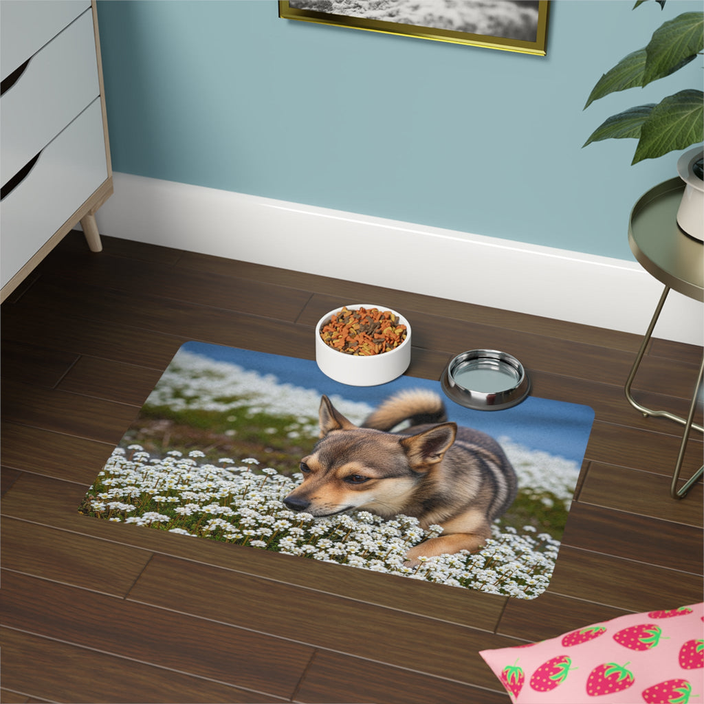 Non-Slip Pet Food Mat – Waterproof Feeding Mat for Dogs