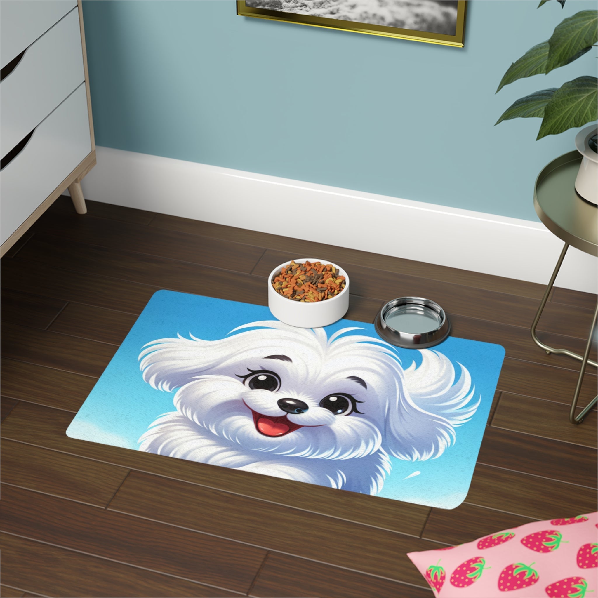 Non-Slip Pet Food Mat – Waterproof Feeding Mat for Dogs