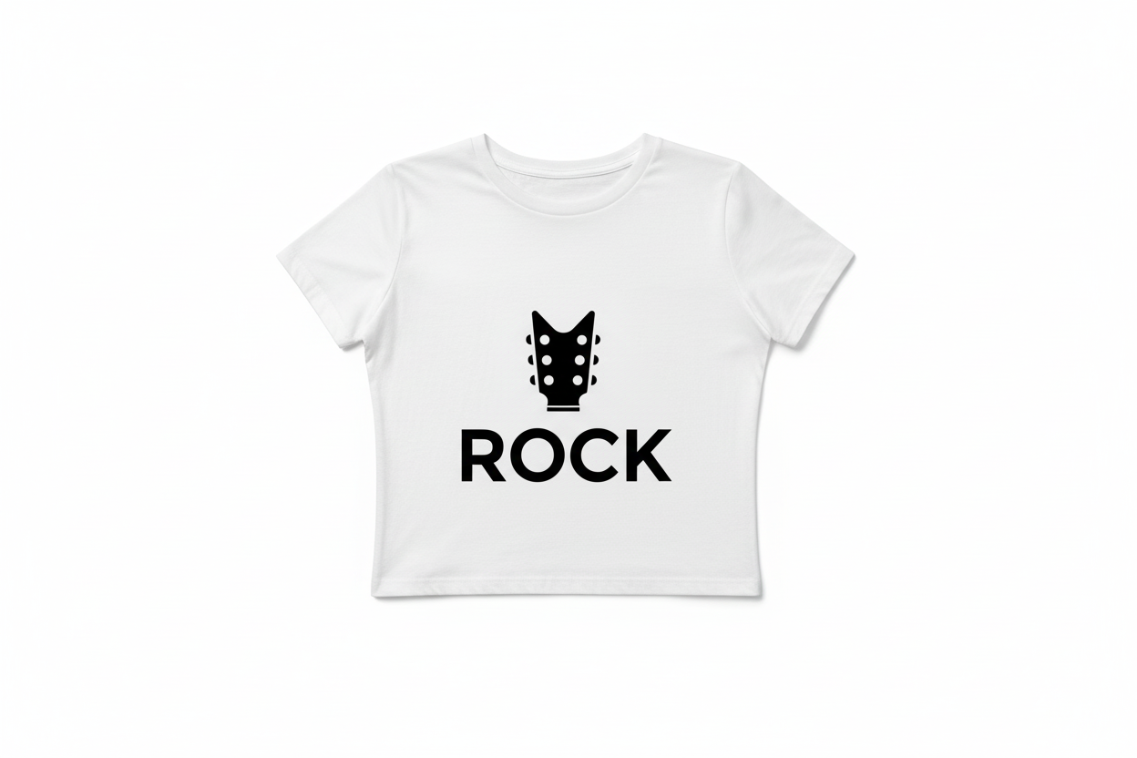 The Rock Collective Rock n Roll Vibes Women’s Baby T-Shirt