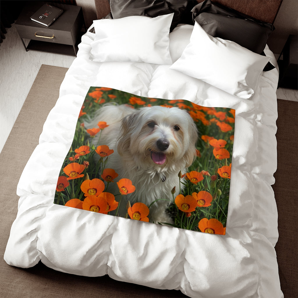 Sweatshirt Blanket – Plush Fleece Throw, 2 Size Options