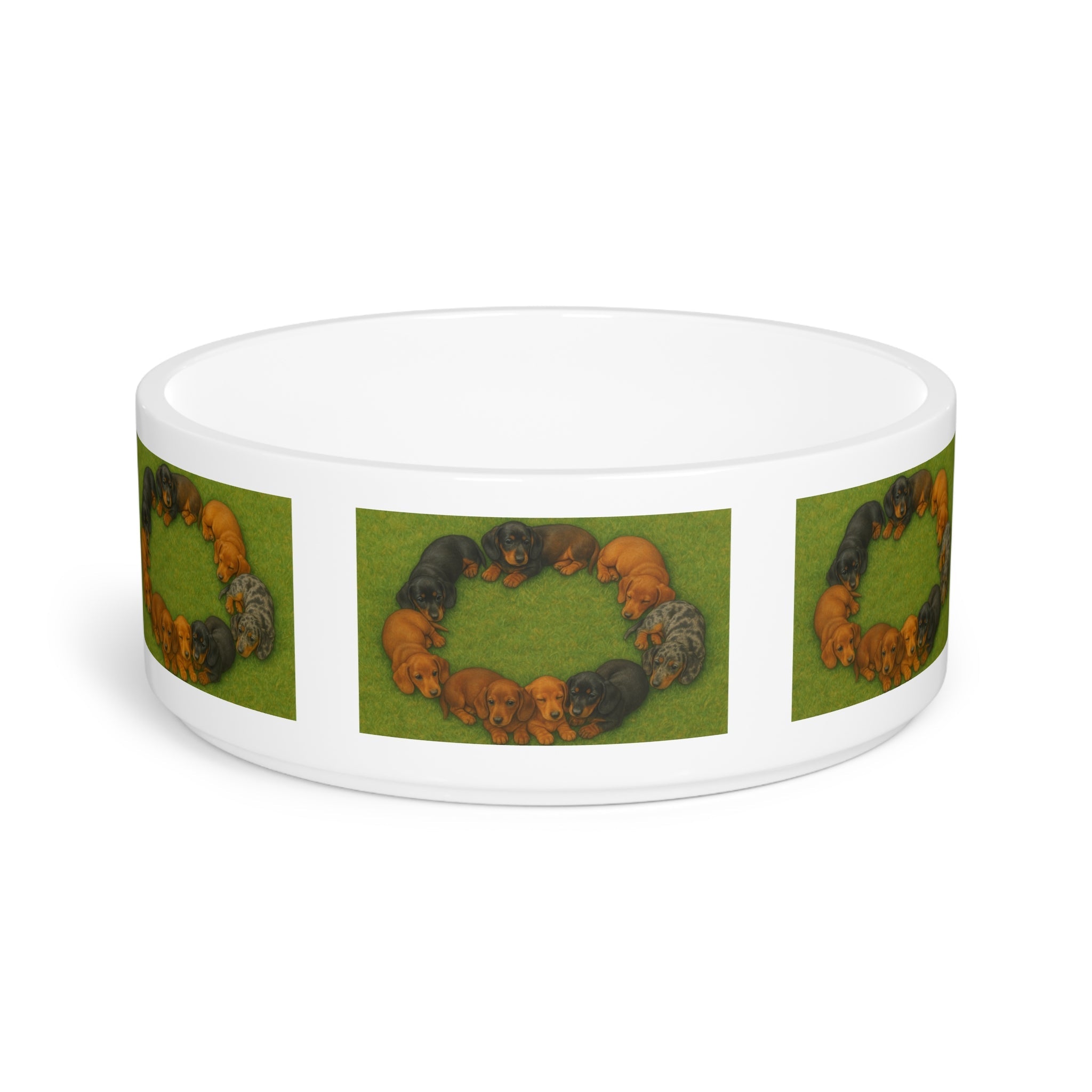 Ceramic Pet Bowl – 16 oz Dog Feeding Bowl