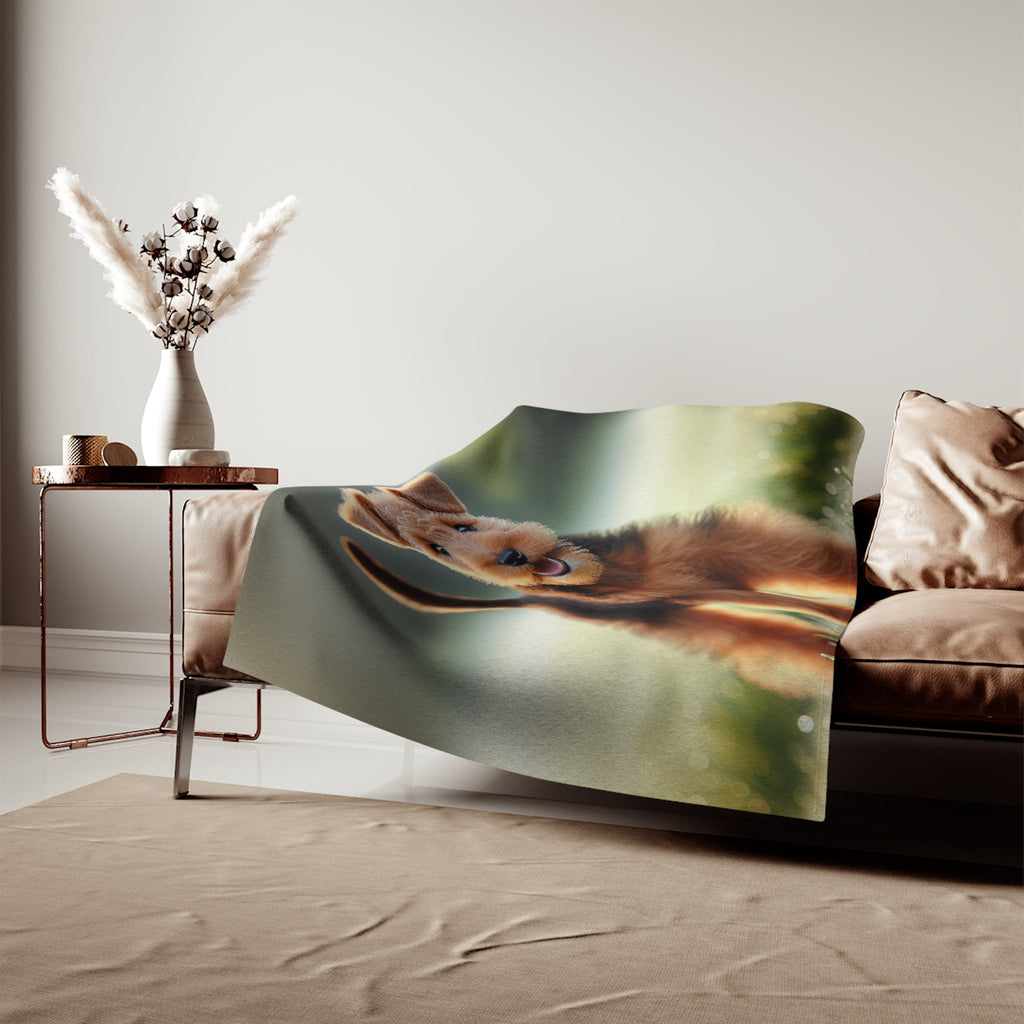 Sweatshirt Blanket – Plush Fleece Throw, 2 Size Options