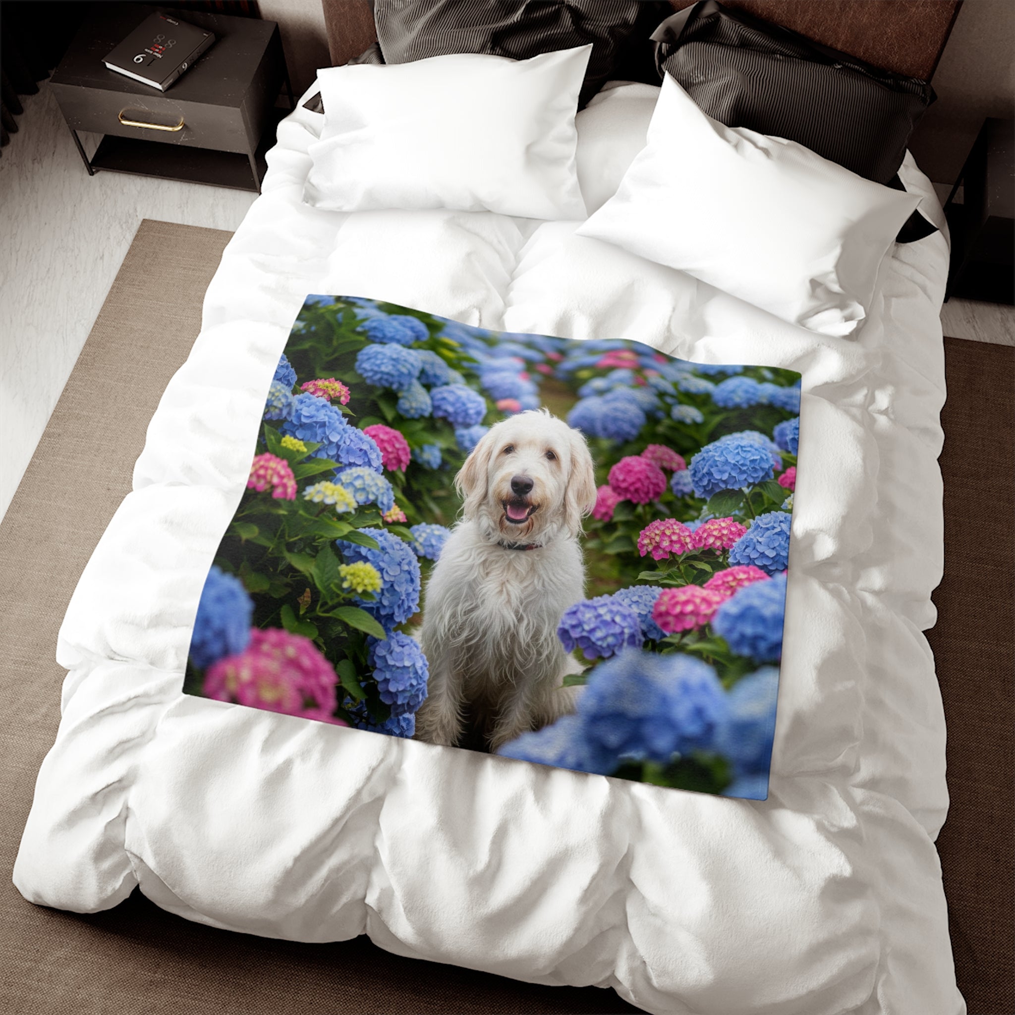 Sweatshirt Blanket – Plush Fleece Throw, 2 Size Options