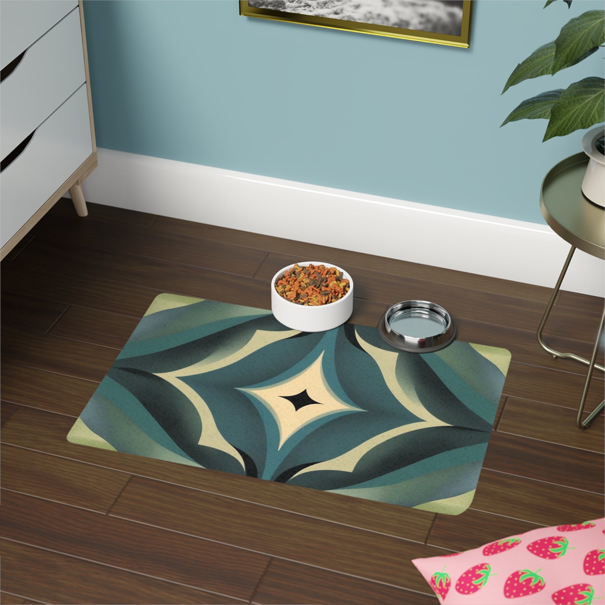 Non-Slip Pet Food Mat – Waterproof Feeding Mat for Dogs