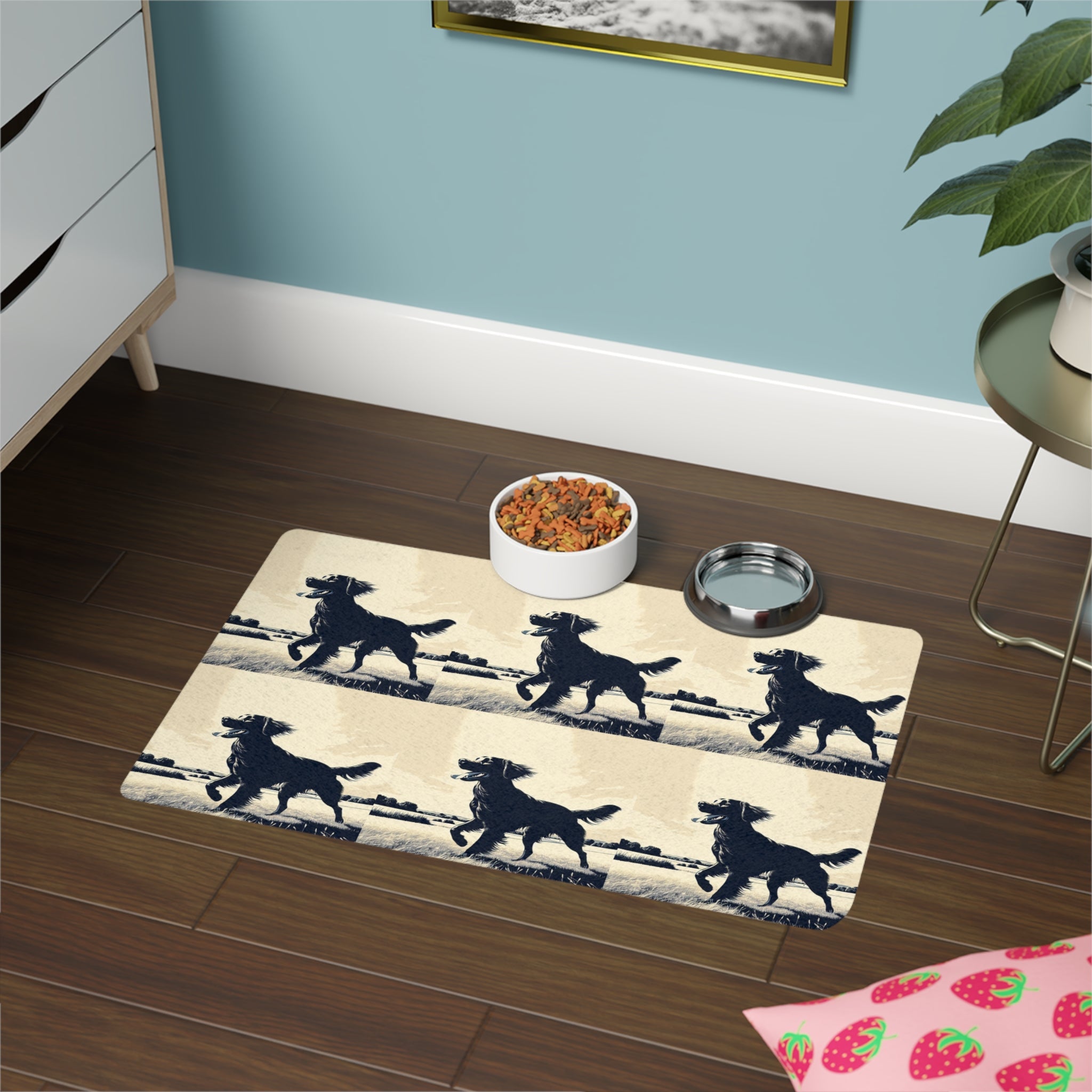 Non-Slip Pet Food Mat – Waterproof Feeding Mat for Dogs