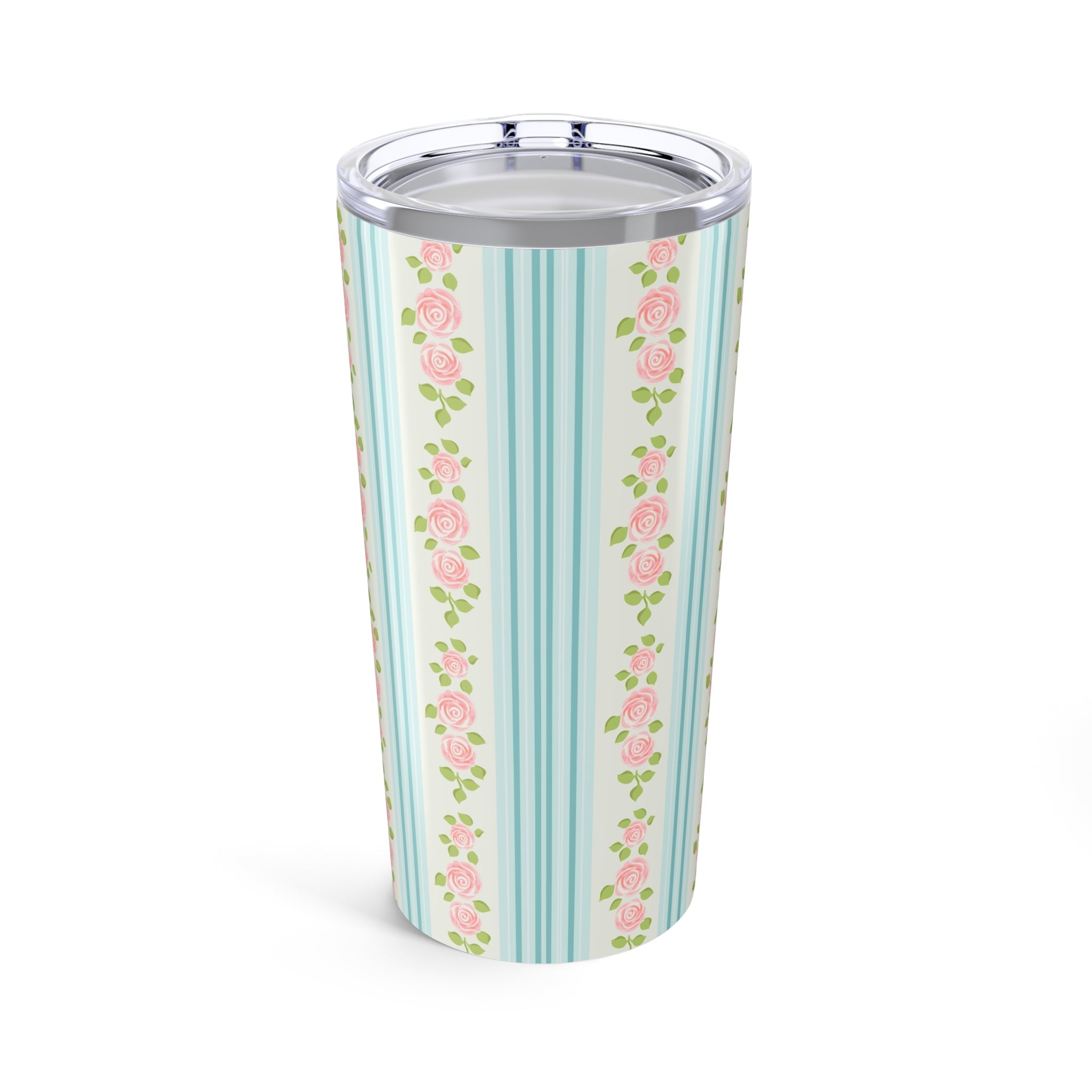 Customizable Floral Tumbler