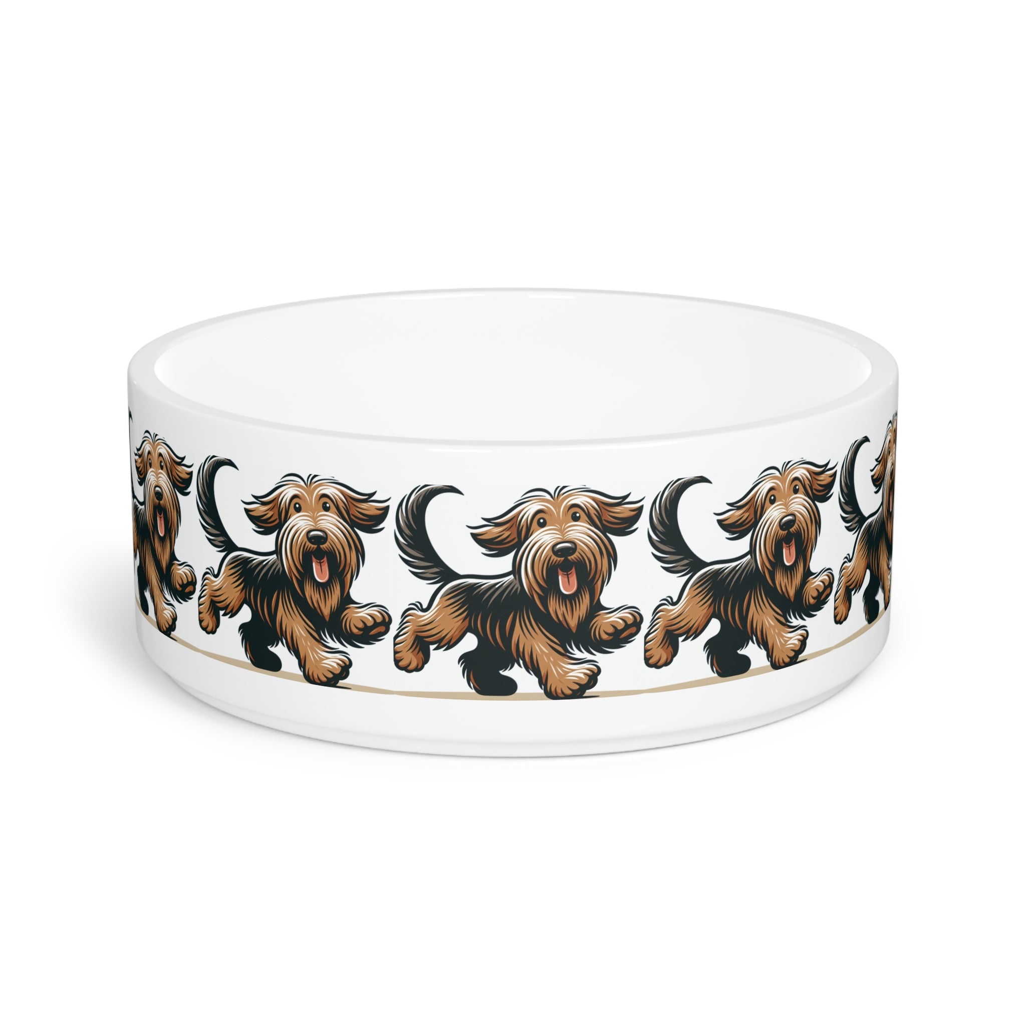 Ceramic Pet Bowl – 16 oz Dog Feeding Bowl