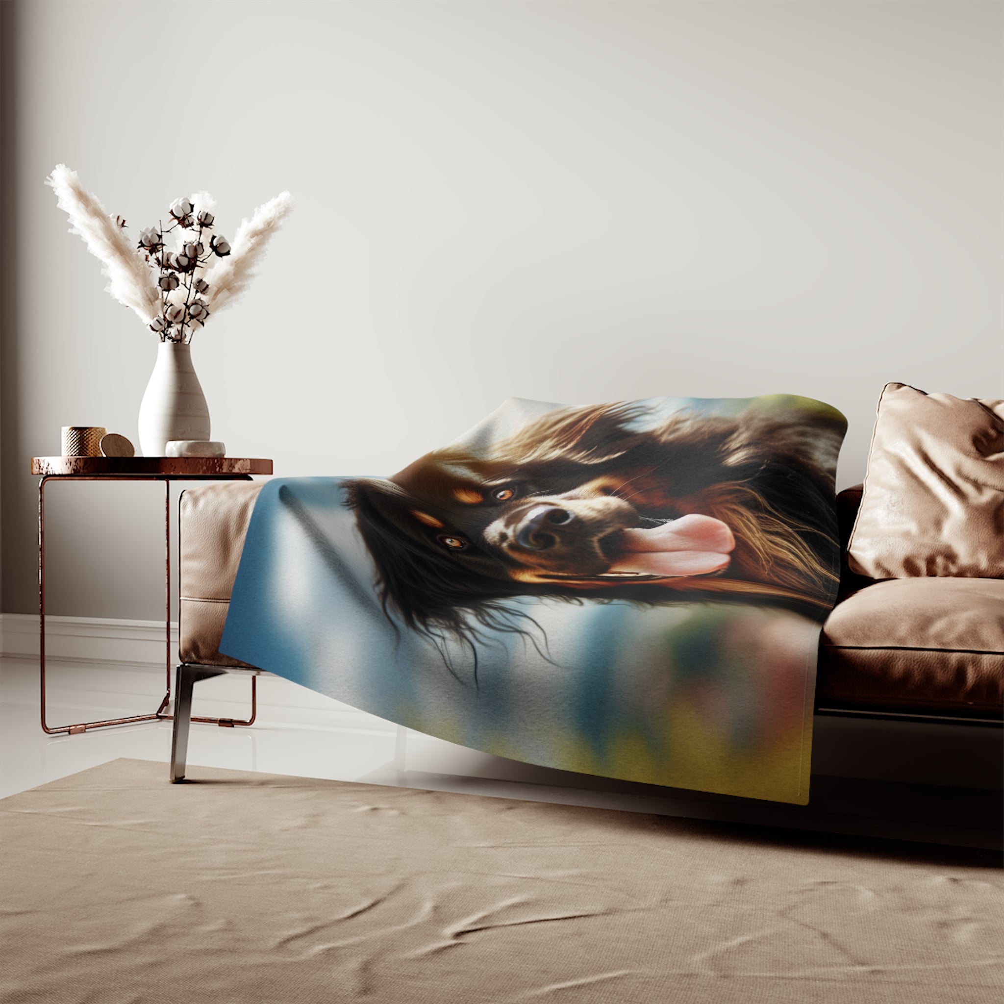 Sweatshirt Blanket – Plush Fleece Throw, 2 Size Options