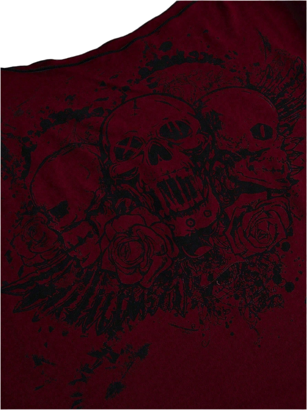 Midnight Skull Queen Blouse