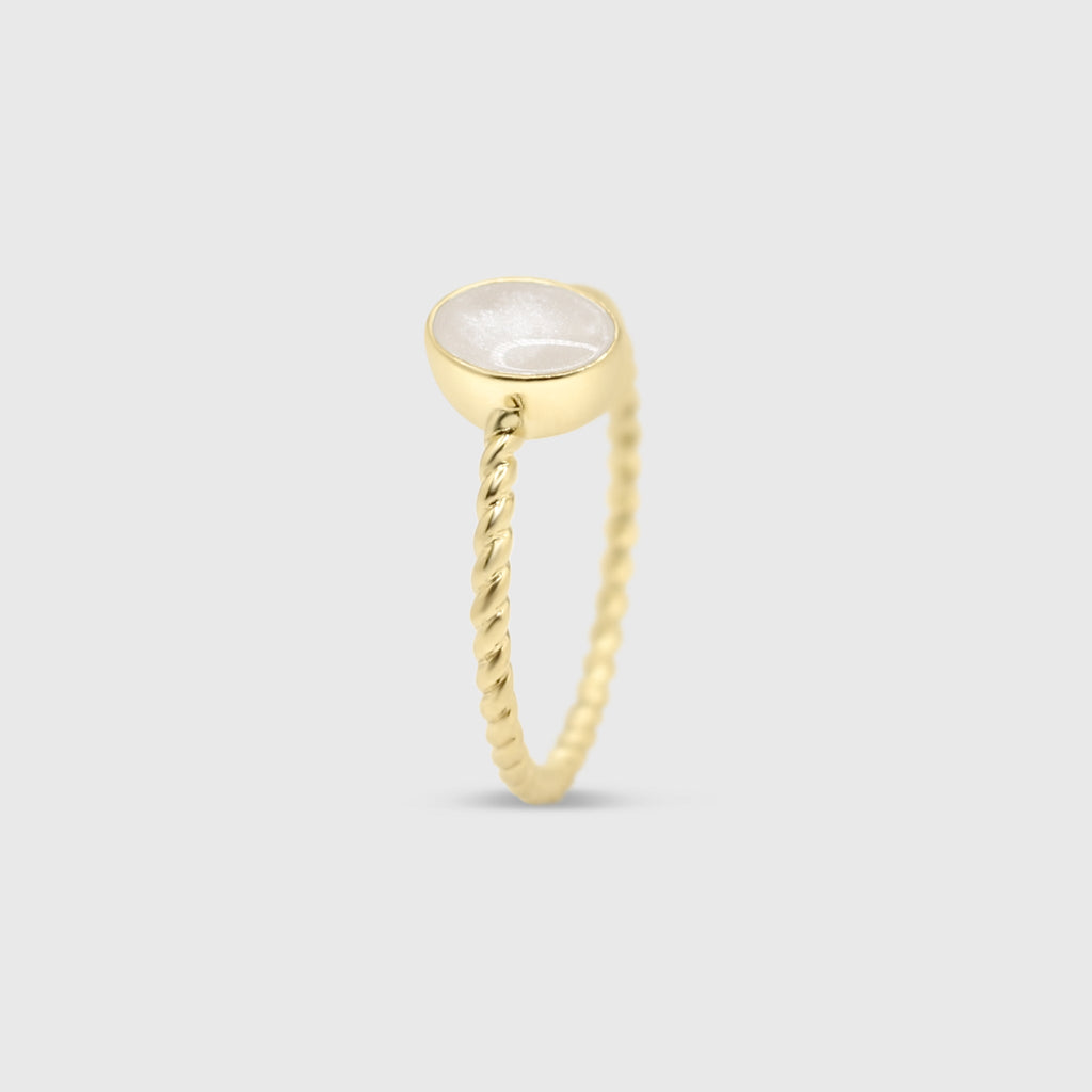 Oval Rope Ring