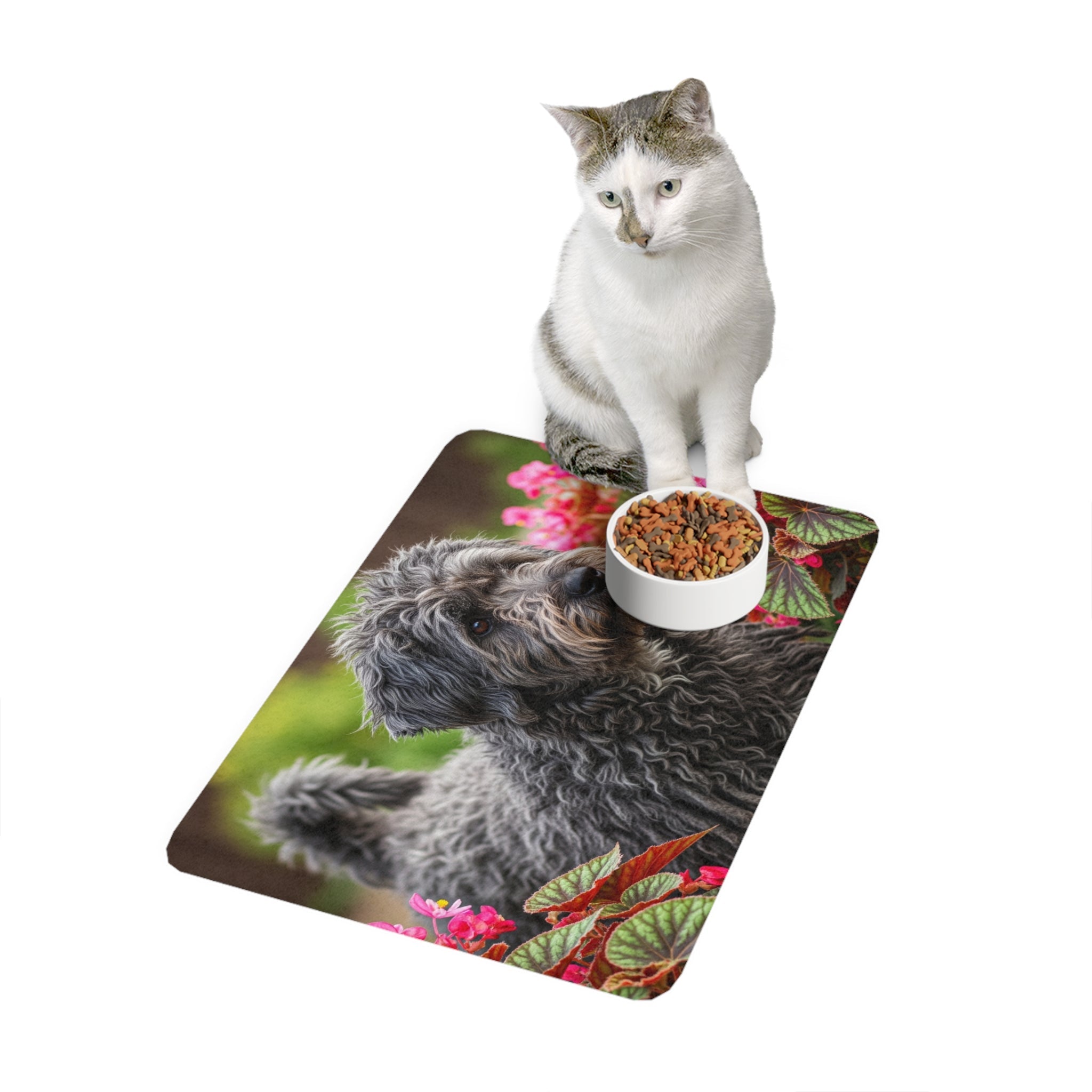 Non-Slip Pet Food Mat – Waterproof Feeding Mat for Dogs
