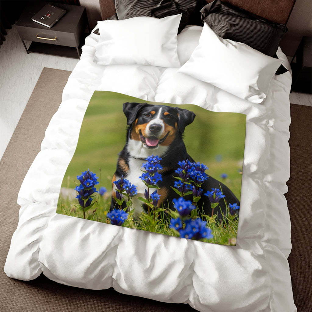 Sweatshirt Blanket – Plush Fleece Throw, 2 Size Options