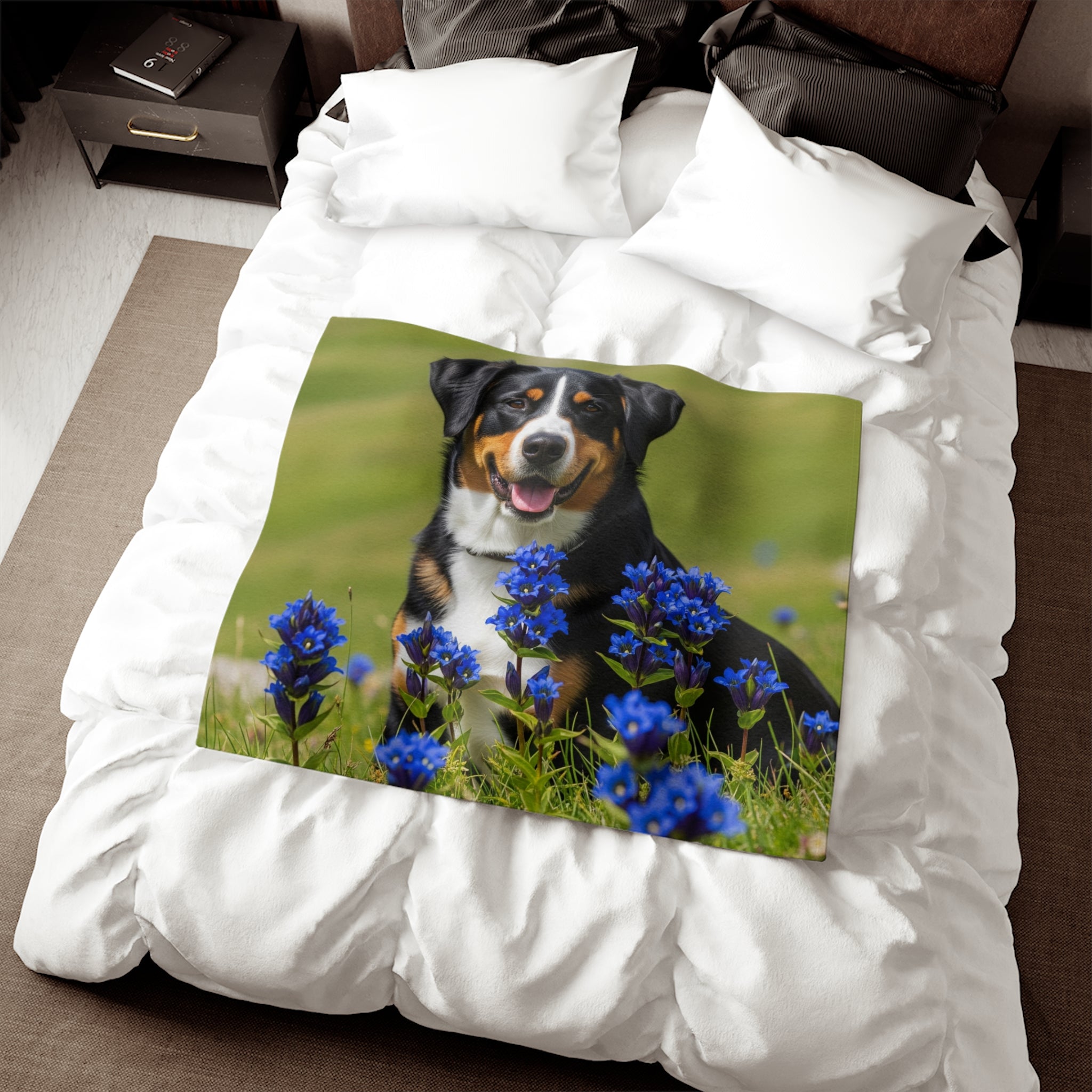 Sweatshirt Blanket – Plush Fleece Throw, 2 Size Options