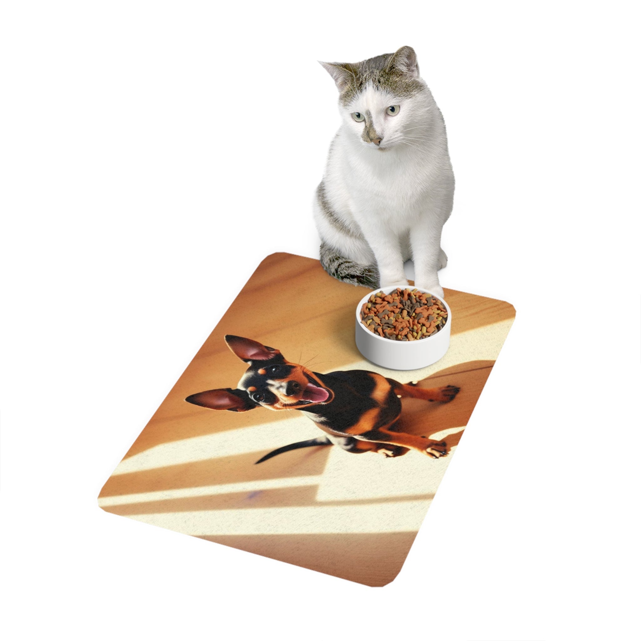 Non-Slip Pet Food Mat – Waterproof Feeding Mat for Dogs
