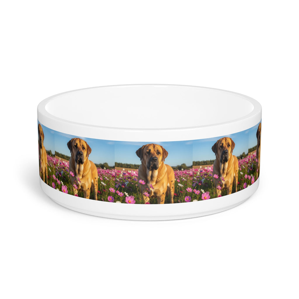 Ceramic Pet Bowl – 16 oz Dog Feeding Bowl
