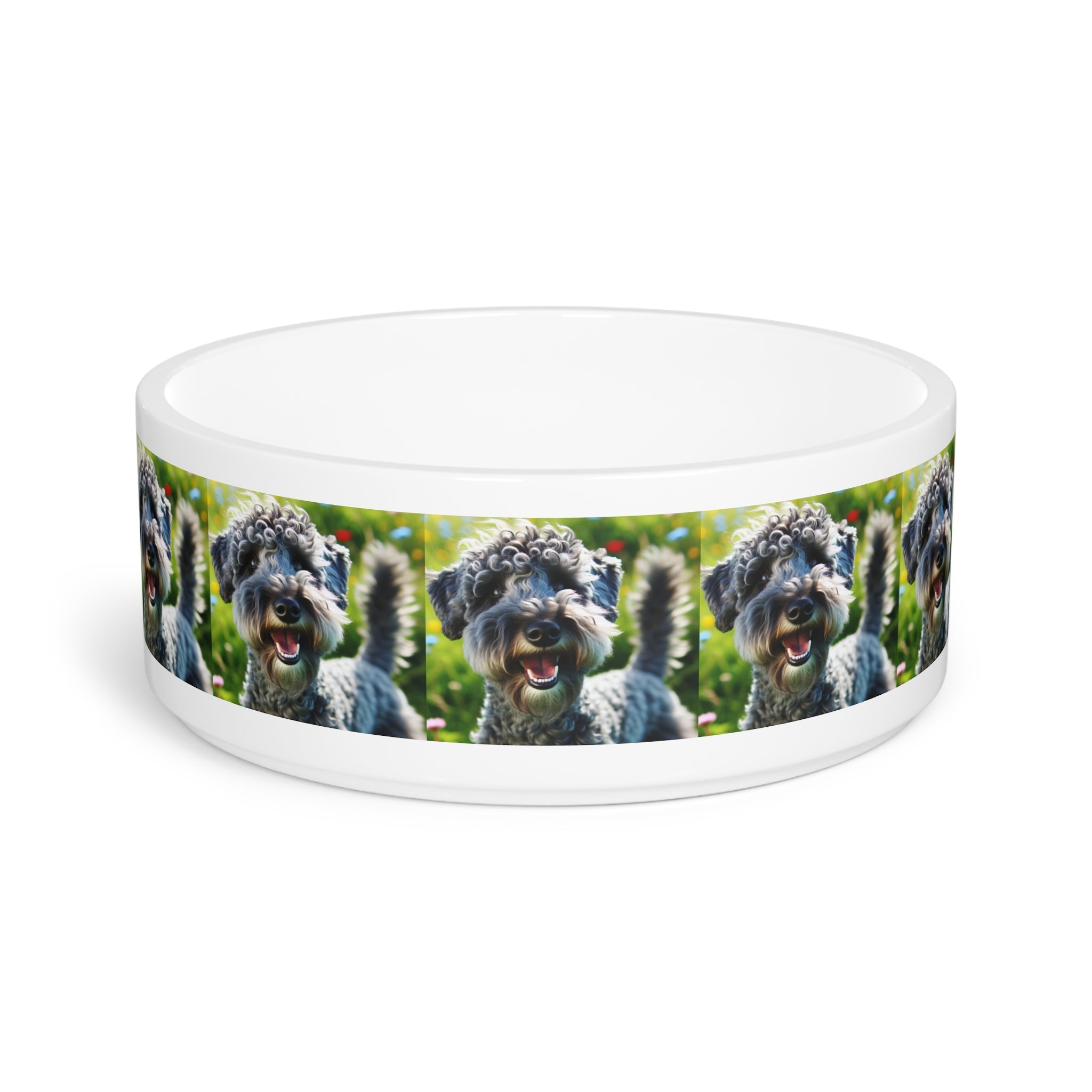 Ceramic Pet Bowl – 16 oz Dog Feeding Bowl