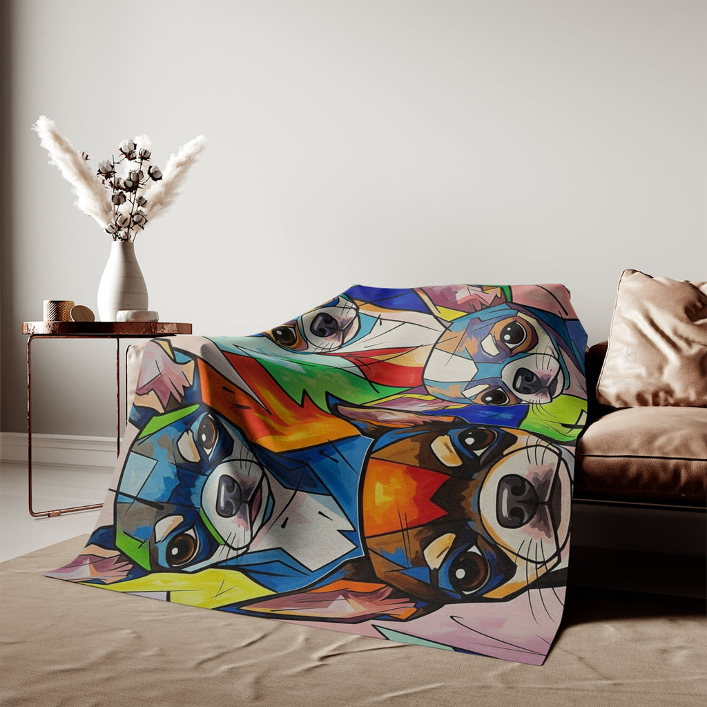Sweatshirt Blanket – Plush Fleece Throw, 2 Size Options