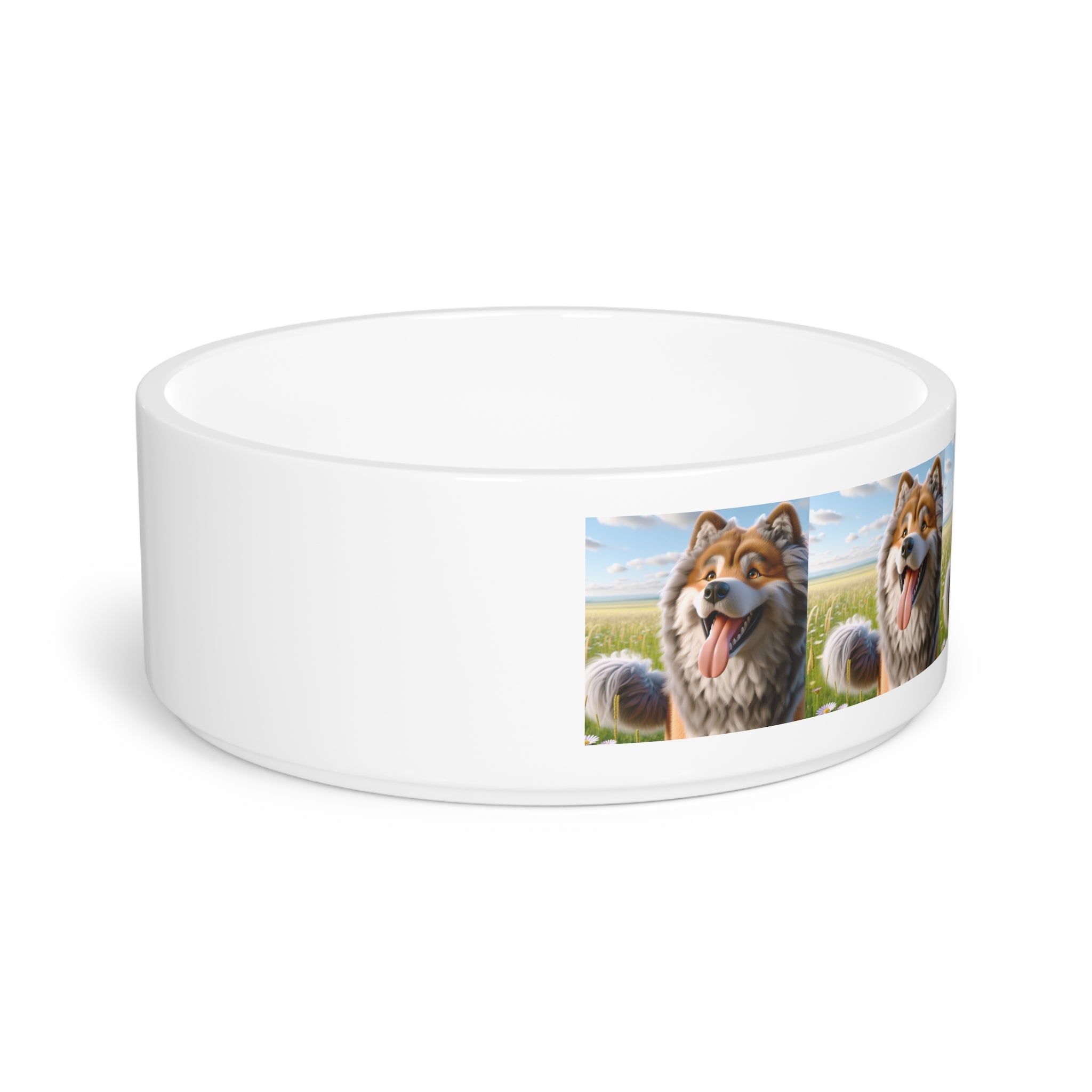 Ceramic Pet Bowl – 16 oz Dog Feeding Bowl