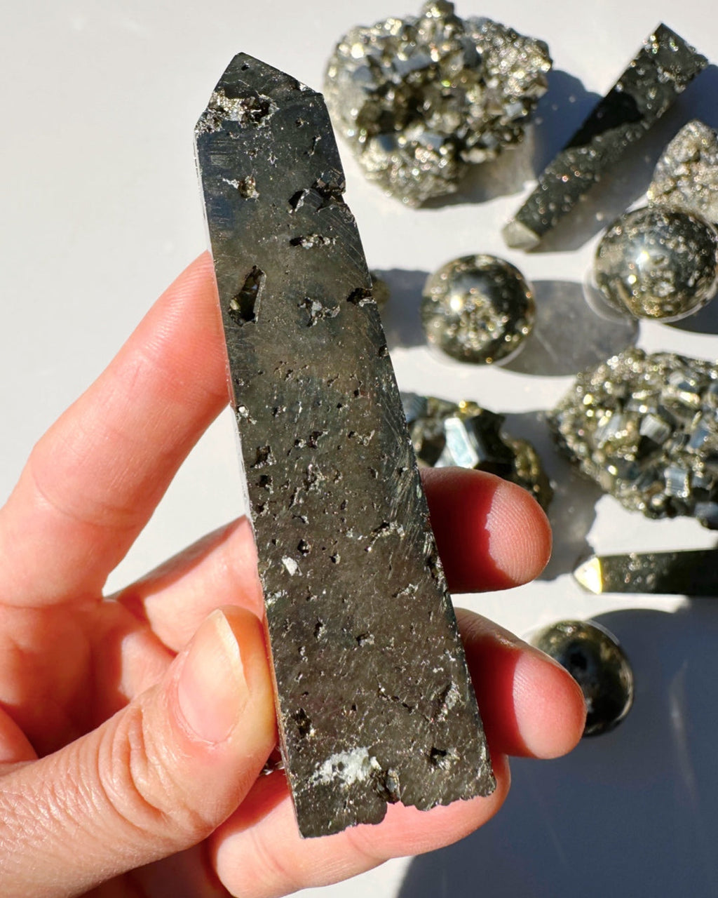 Pyrite Obelisk