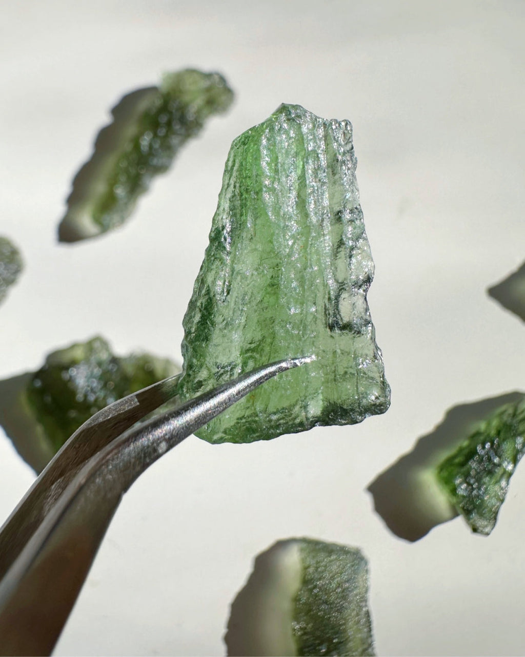 Chlum Moldavite #10 - AA