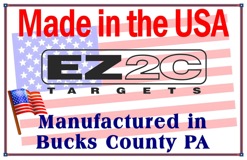 EZ2C Targets #12: Paper Shooting Targets for B16 11"x17" USA MADE