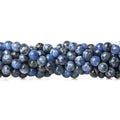 5-6mm Sodalite Plain Round Beads, 14 inch