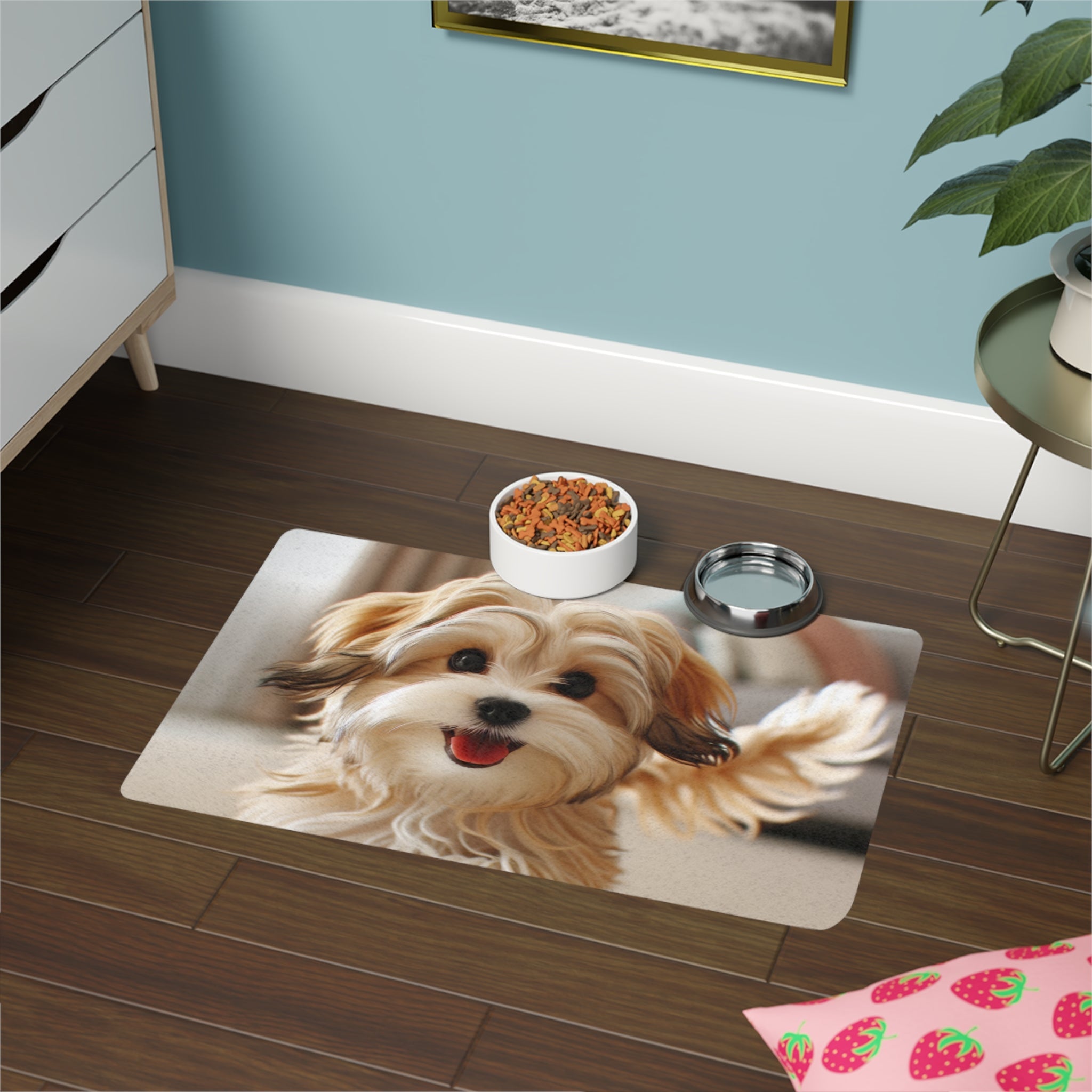 Non-Slip Pet Food Mat – Waterproof Feeding Mat for Dogs