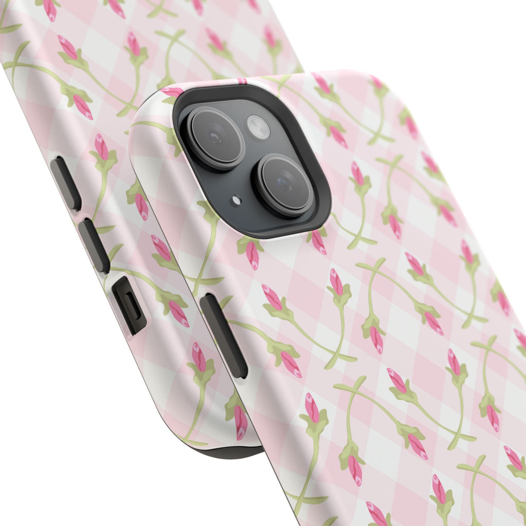 Customizable: Floral Impact-Resistant Phone Case