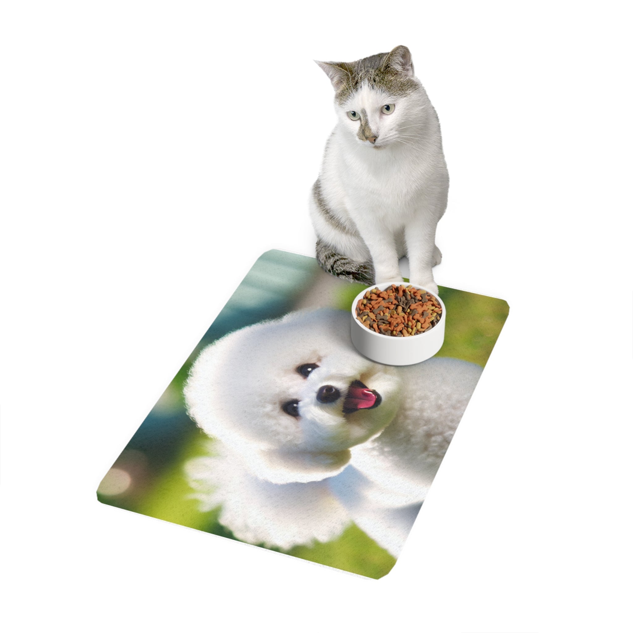 Non-Slip Pet Food Mat – Waterproof Feeding Mat for Dogs