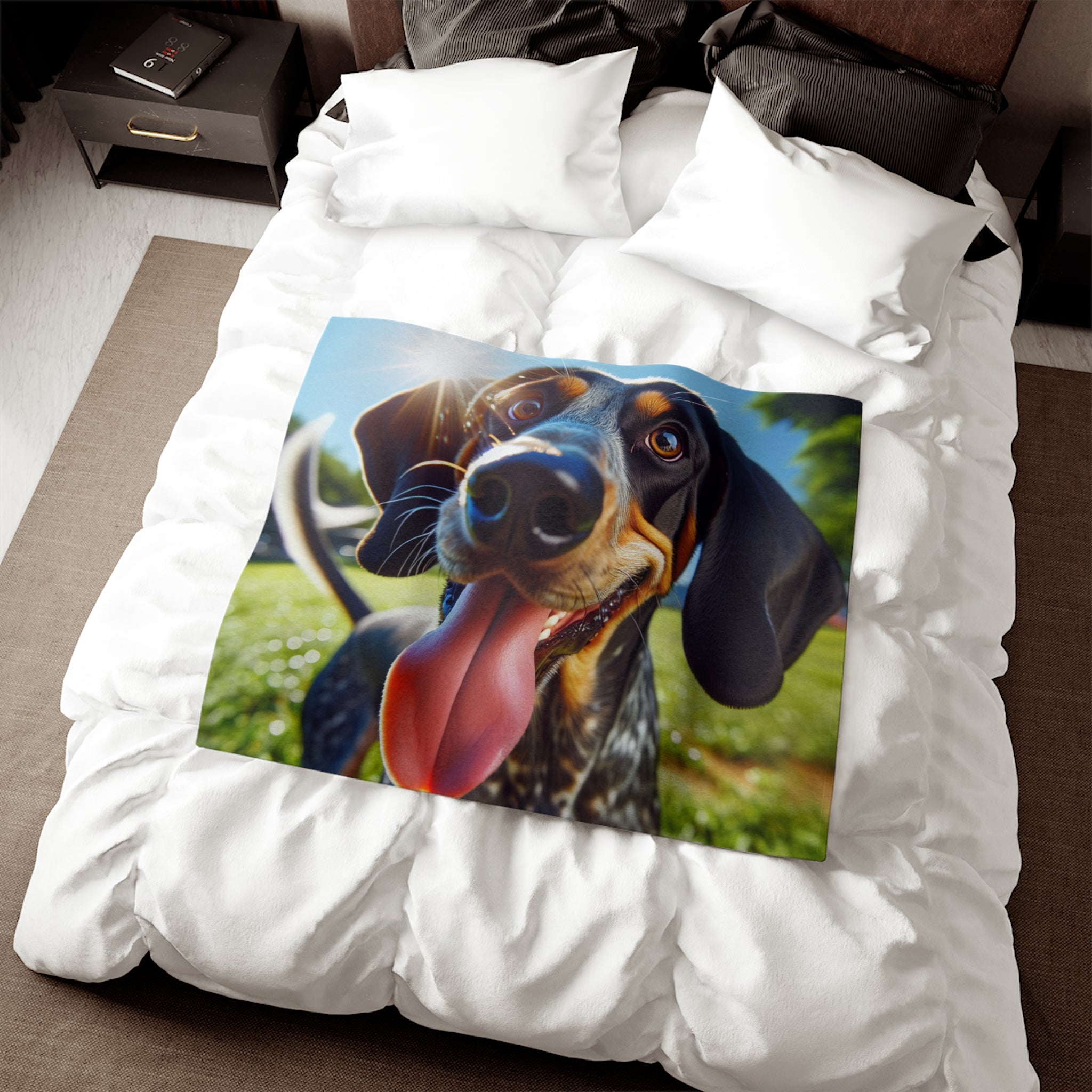 Sweatshirt Blanket – Plush Fleece Throw, 2 Size Options