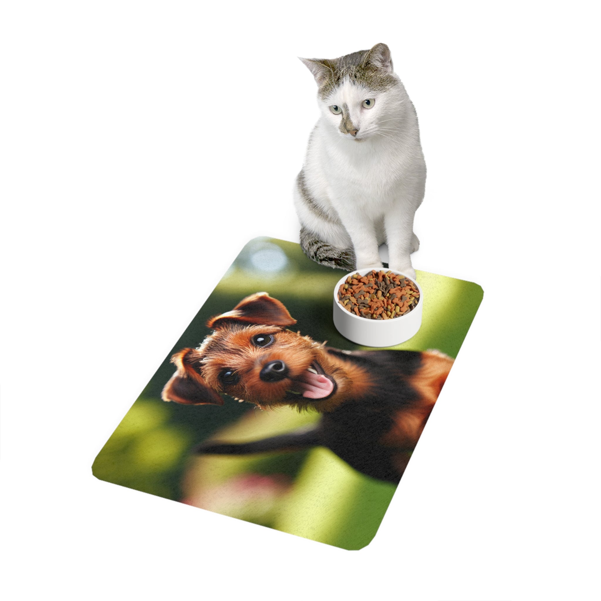 Non-Slip Pet Food Mat – Waterproof Feeding Mat for Dogs