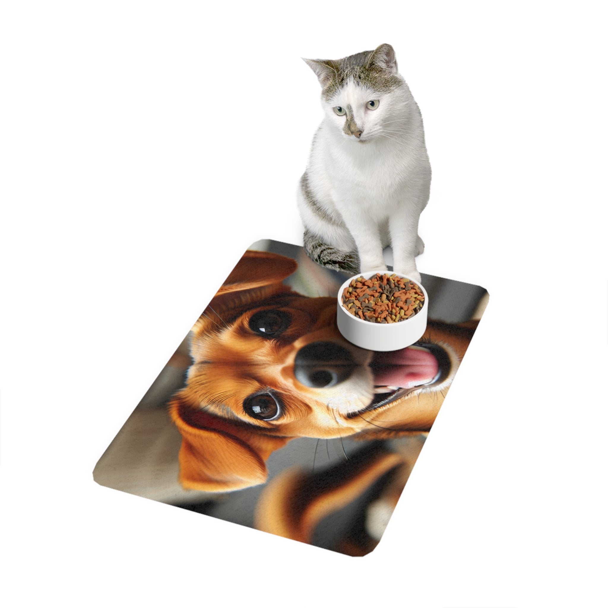 Non-Slip Pet Food Mat – Waterproof Feeding Mat for Dogs