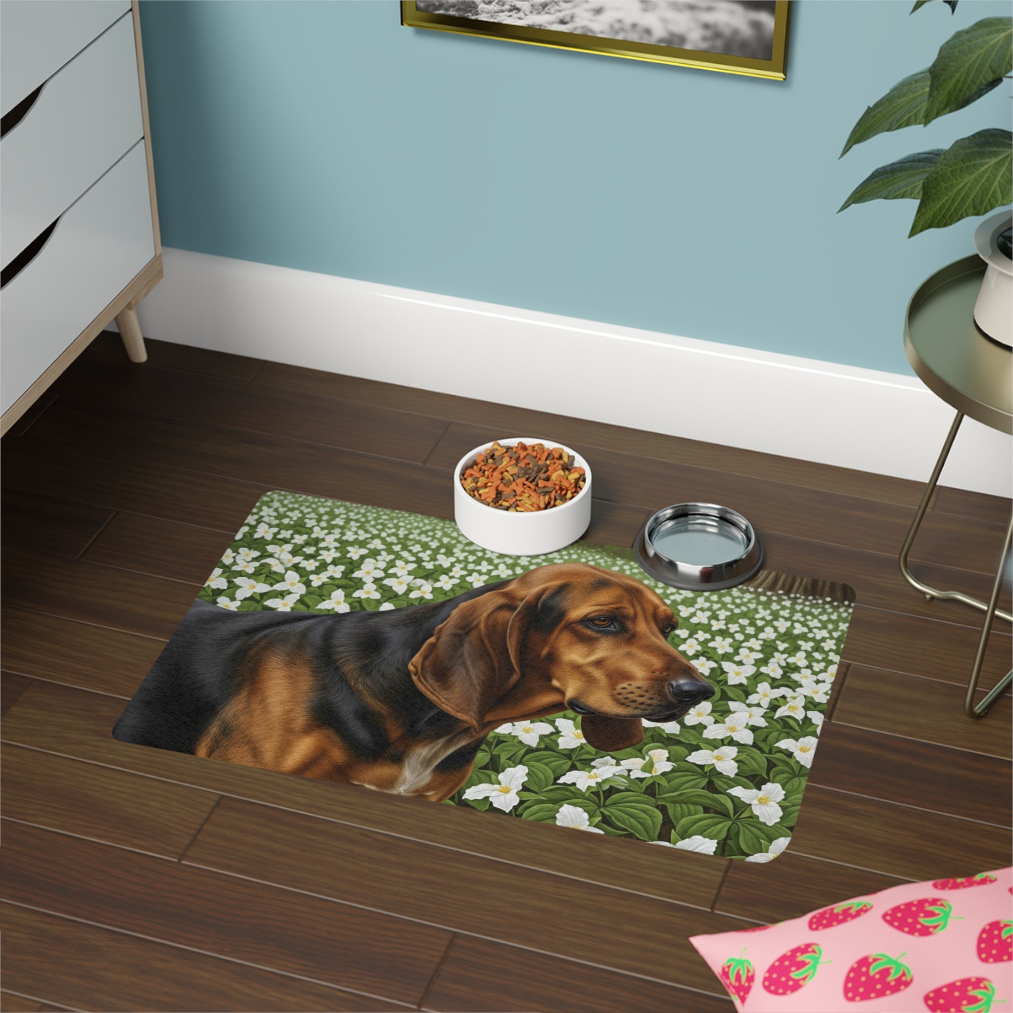Non-Slip Pet Food Mat – Waterproof Feeding Mat for Dogs