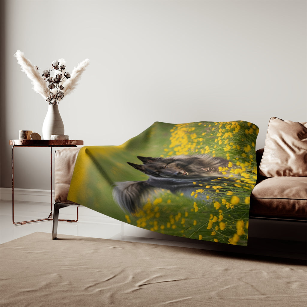 Sweatshirt Blanket – Plush Fleece Throw, 2 Size Options