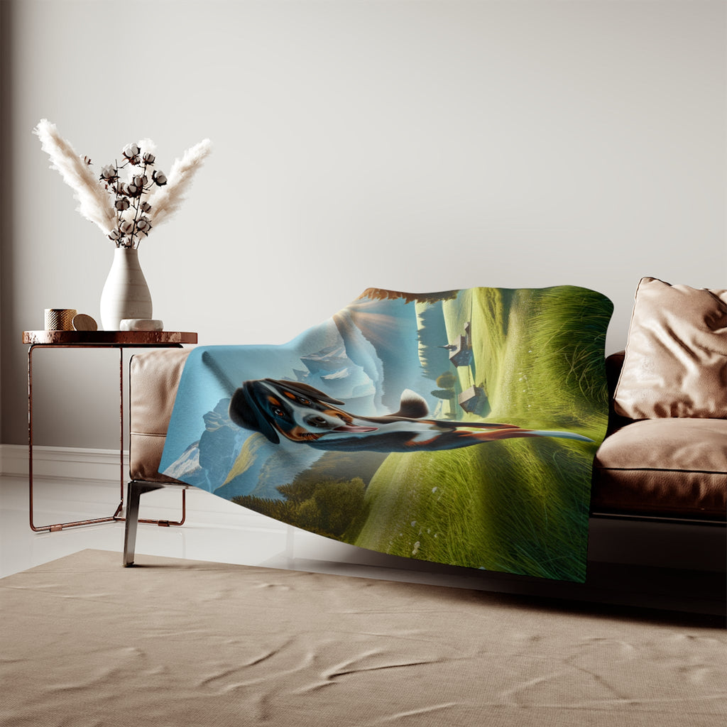 Sweatshirt Blanket – Plush Fleece Throw, 2 Size Options