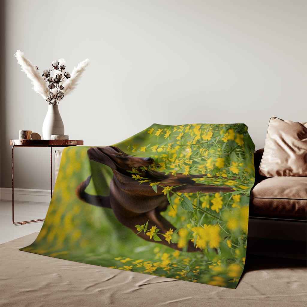 Sweatshirt Blanket – Plush Fleece Throw, 2 Size Options
