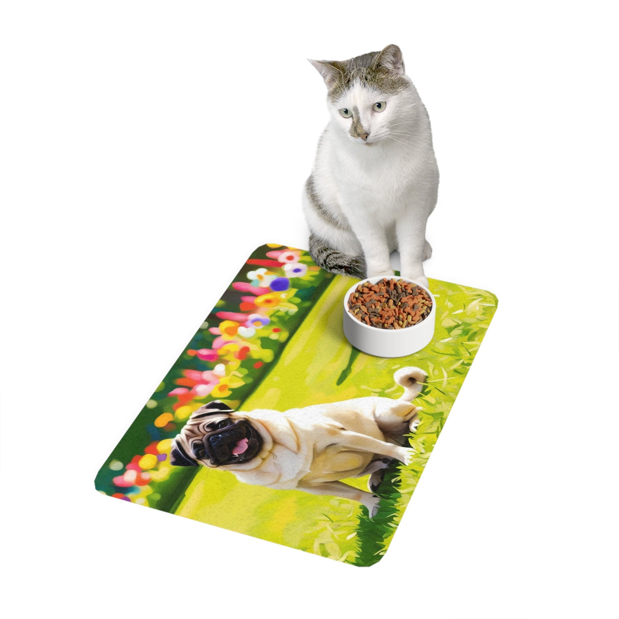 Non-Slip Pet Food Mat – Waterproof Feeding Mat for Dogs