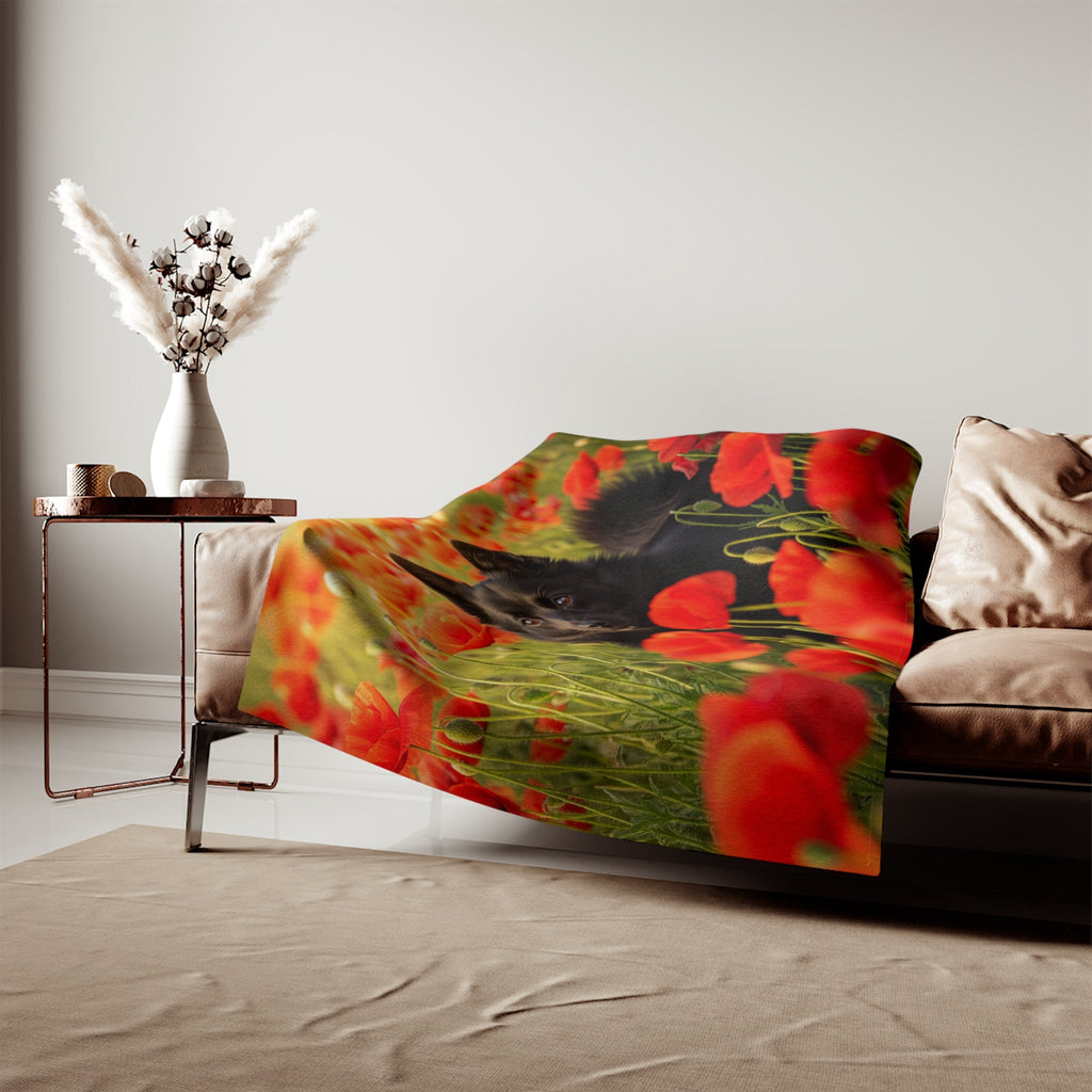 Sweatshirt Blanket – Plush Fleece Throw, 2 Size Options