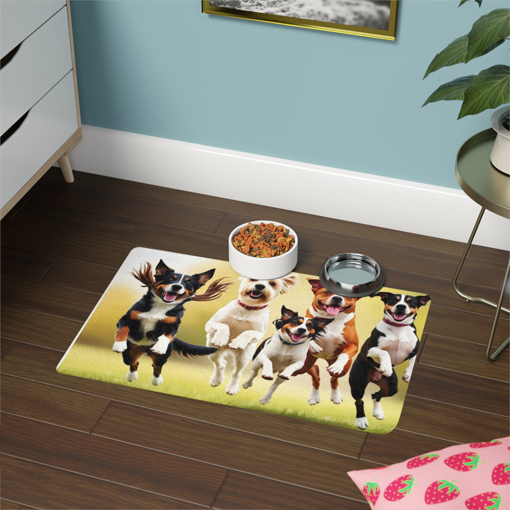 Non-Slip Pet Food Mat – Waterproof Feeding Mat for Dogs