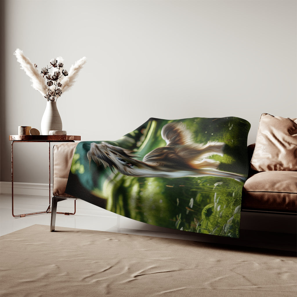 Sweatshirt Blanket – Plush Fleece Throw, 2 Size Options