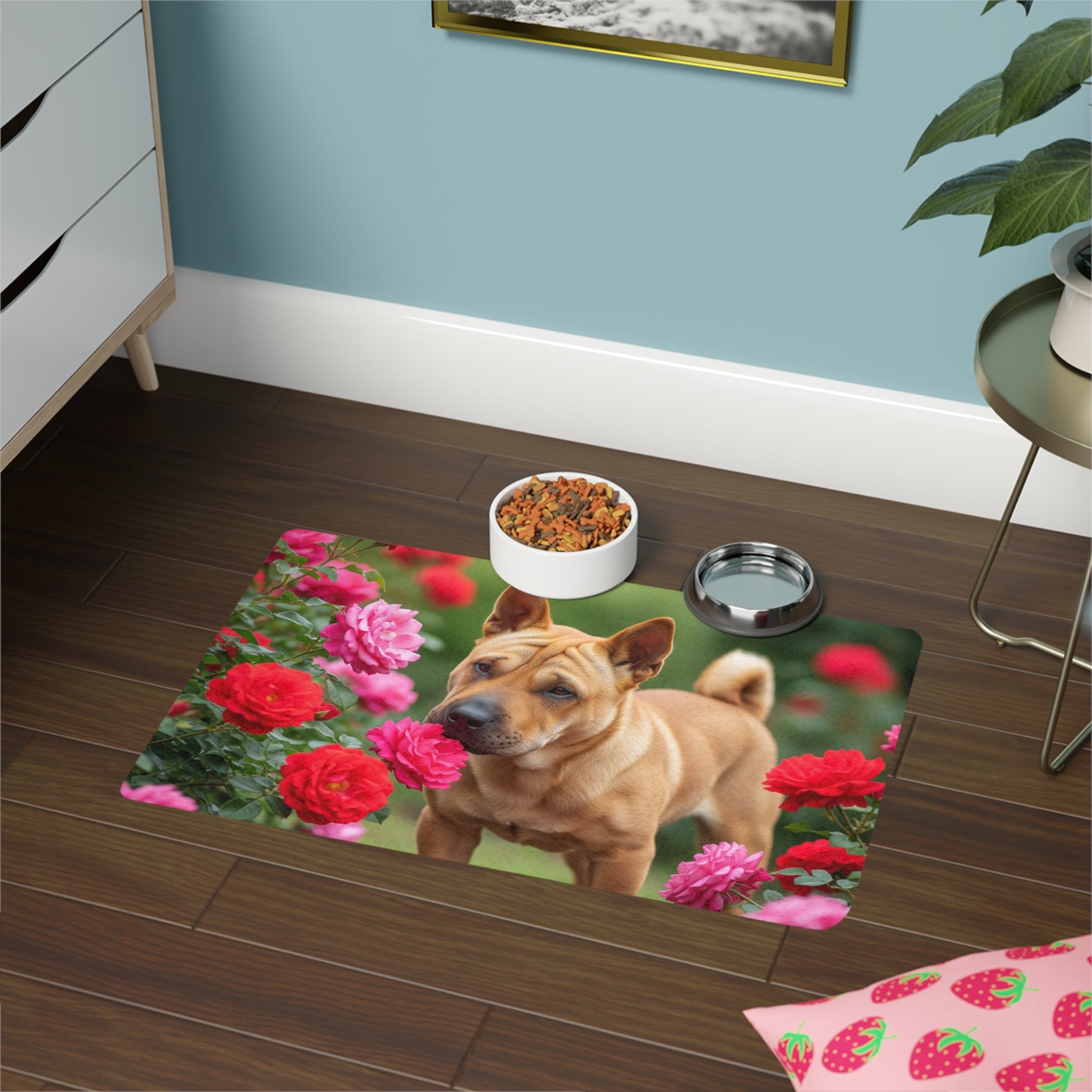 Non-Slip Pet Food Mat – Waterproof Feeding Mat for Dogs