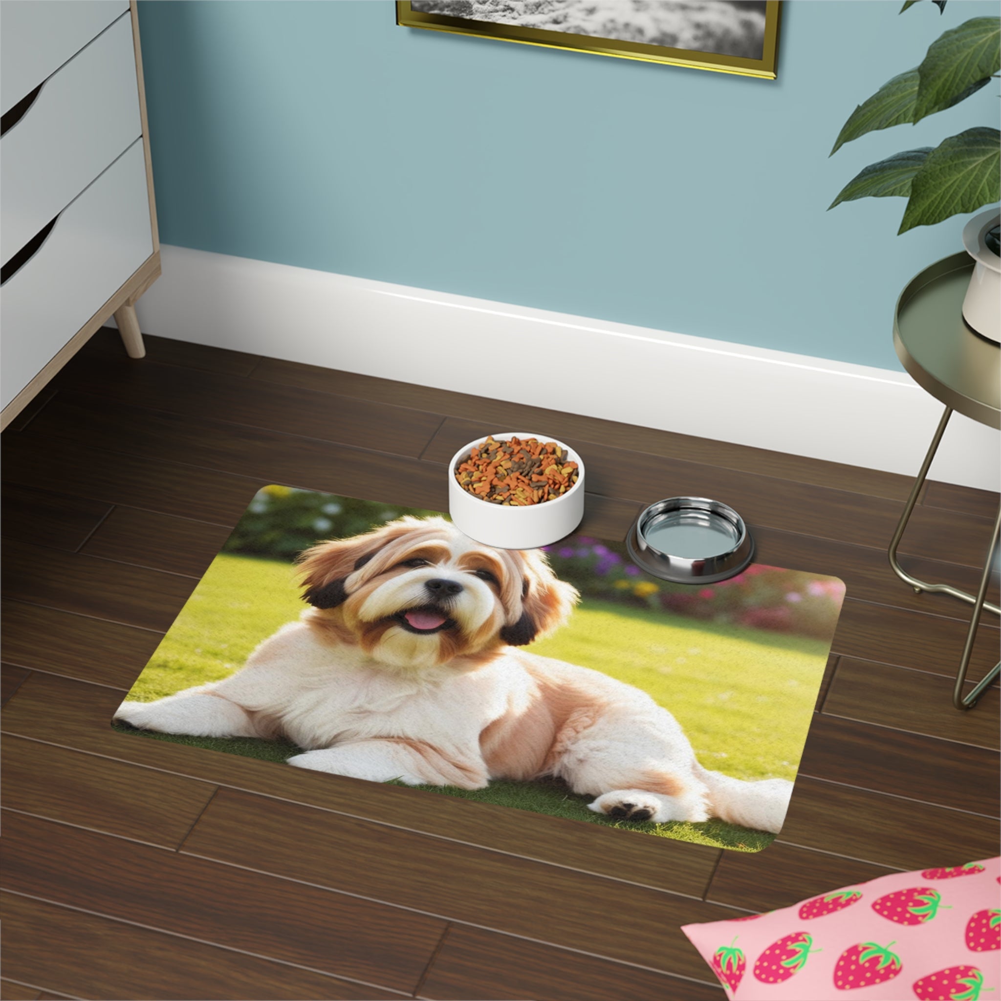Non-Slip Pet Food Mat – Waterproof Feeding Mat for Dogs