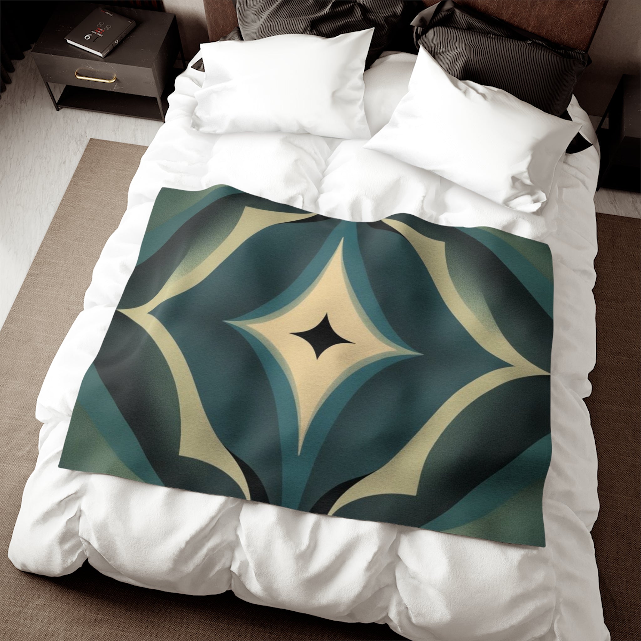 Sweatshirt Blanket – Plush Fleece Throw, 2 Size Options