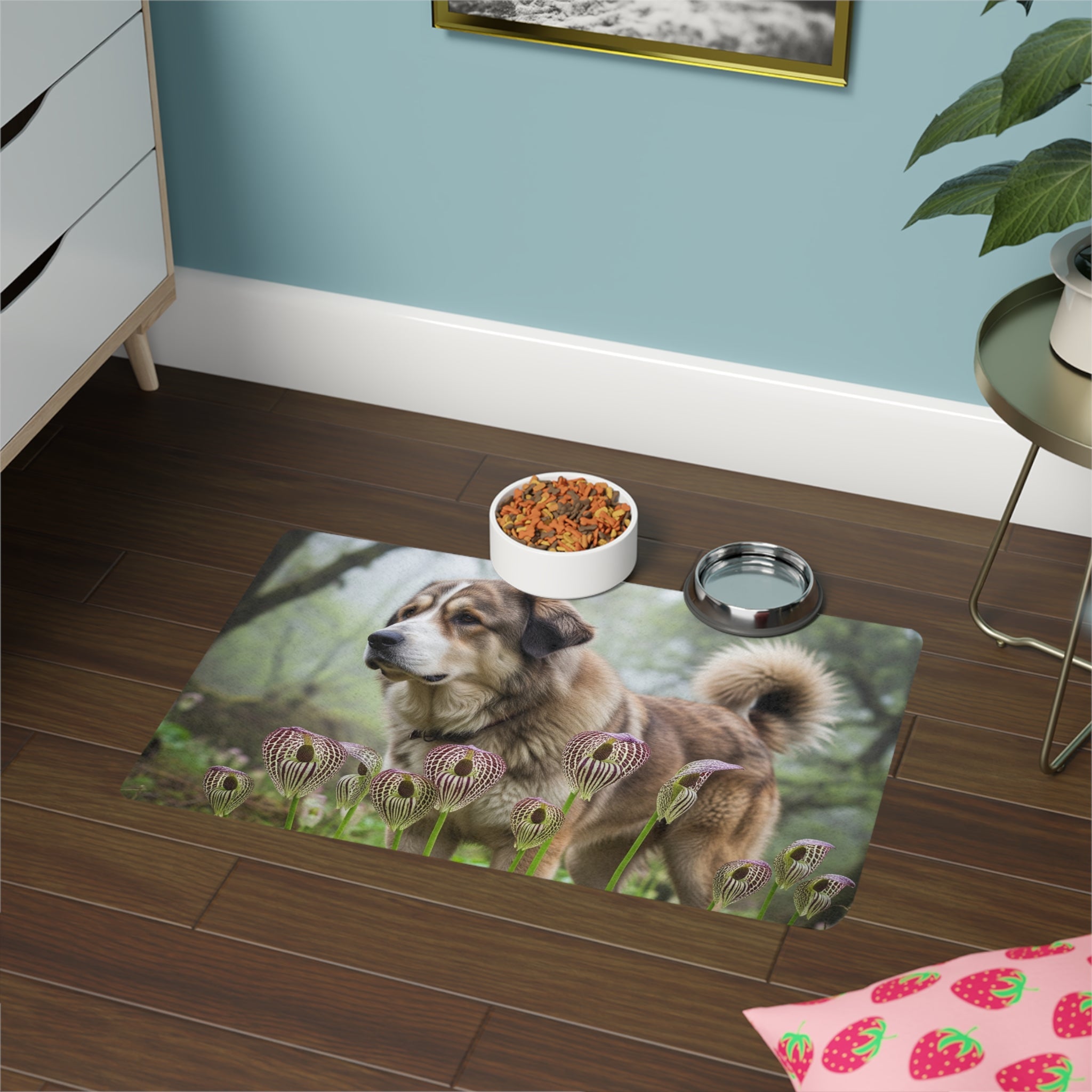 Non-Slip Pet Food Mat – Waterproof Feeding Mat for Dogs